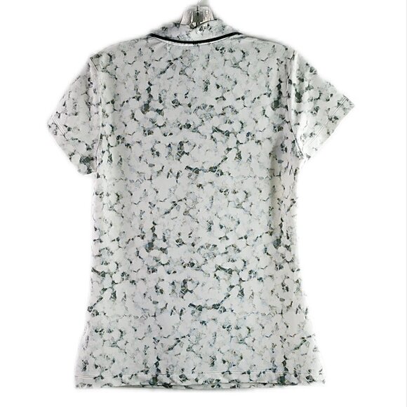 Nike Golf - White/Black Short Sleeve Dri Fit Shirt - Small - Picture 4 of 6